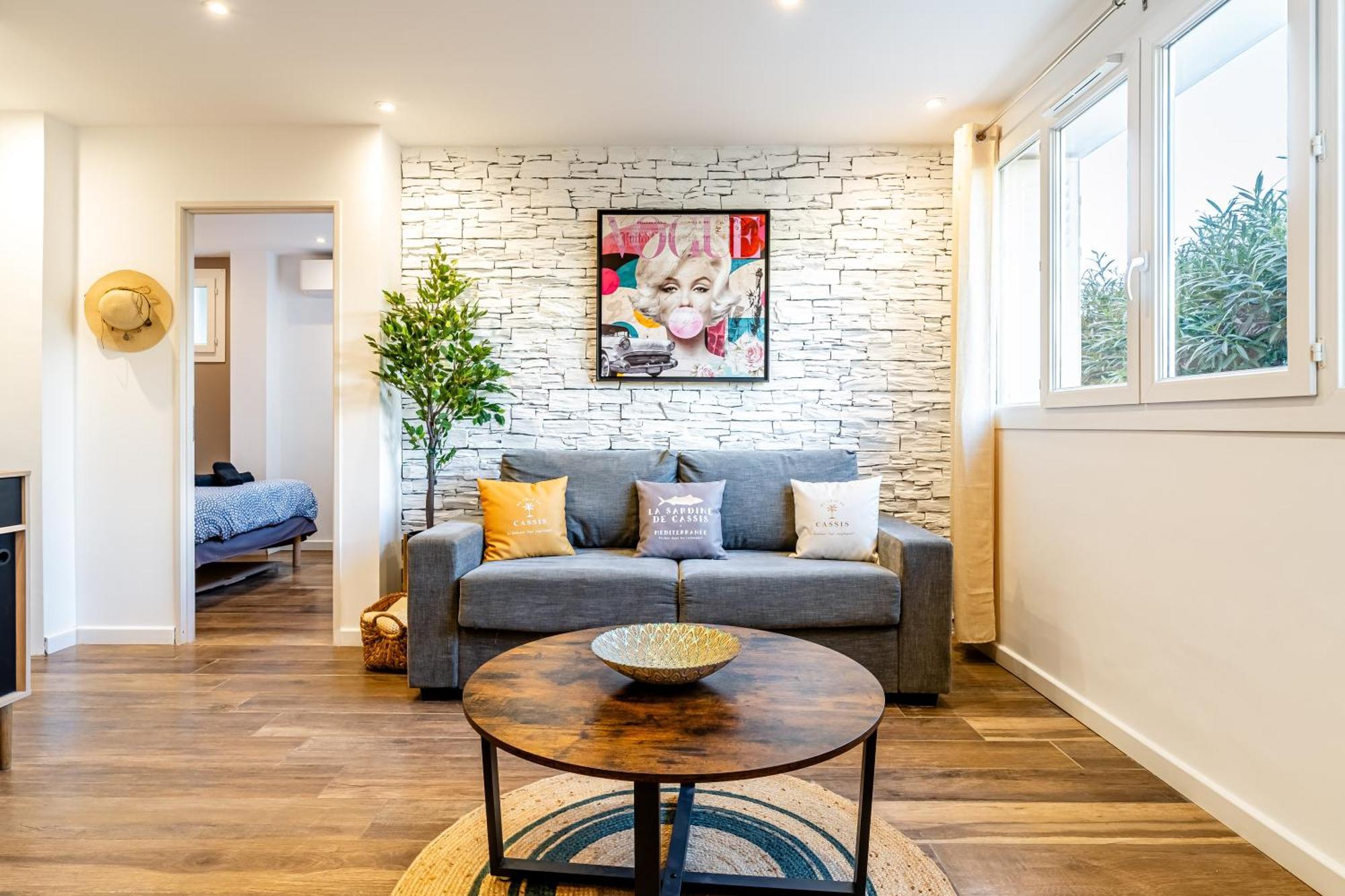 Cassis Le Marignan- Rdc - Garage - Classe 3 Etoiles Экстерьер фото